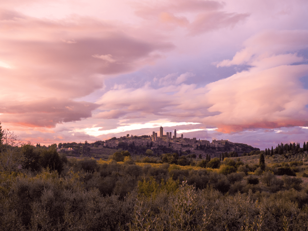 San Gimignano à vélo
