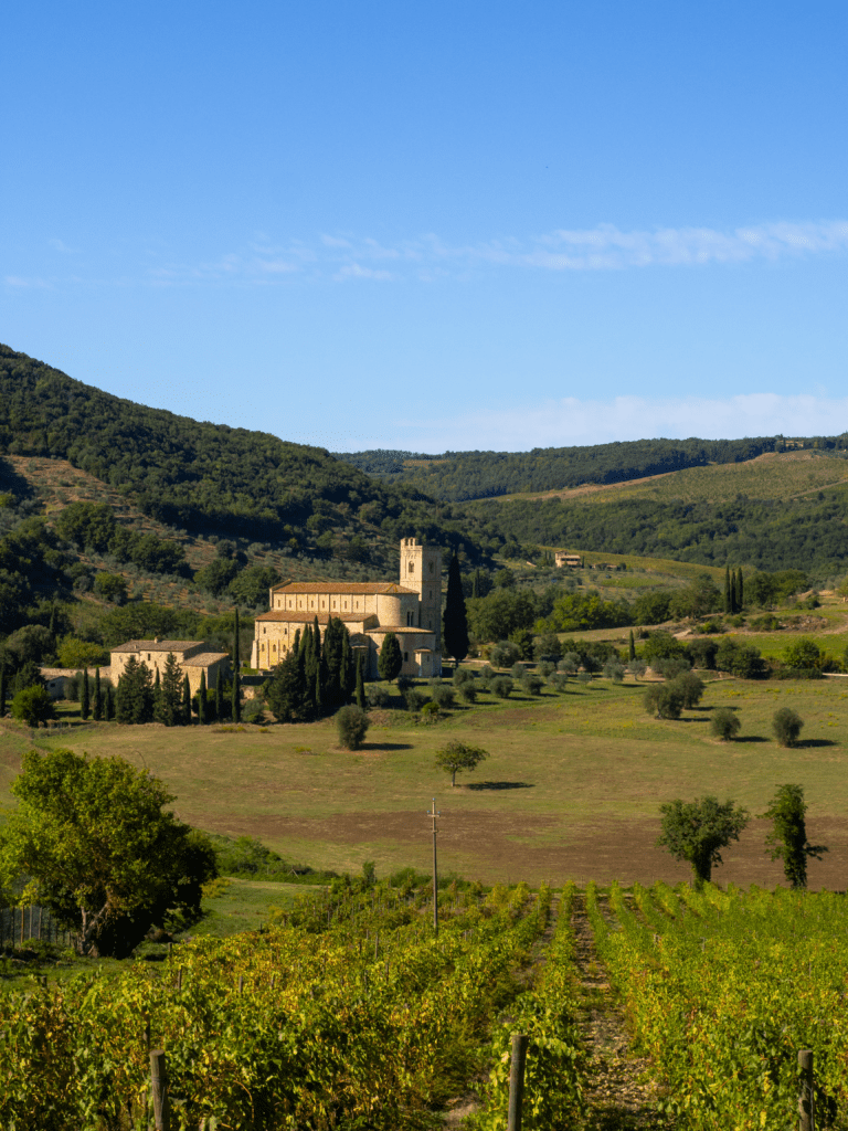 San Antimo à vélo