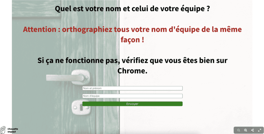 équipe challenge RSE