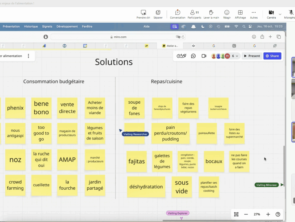 atelier alimentation