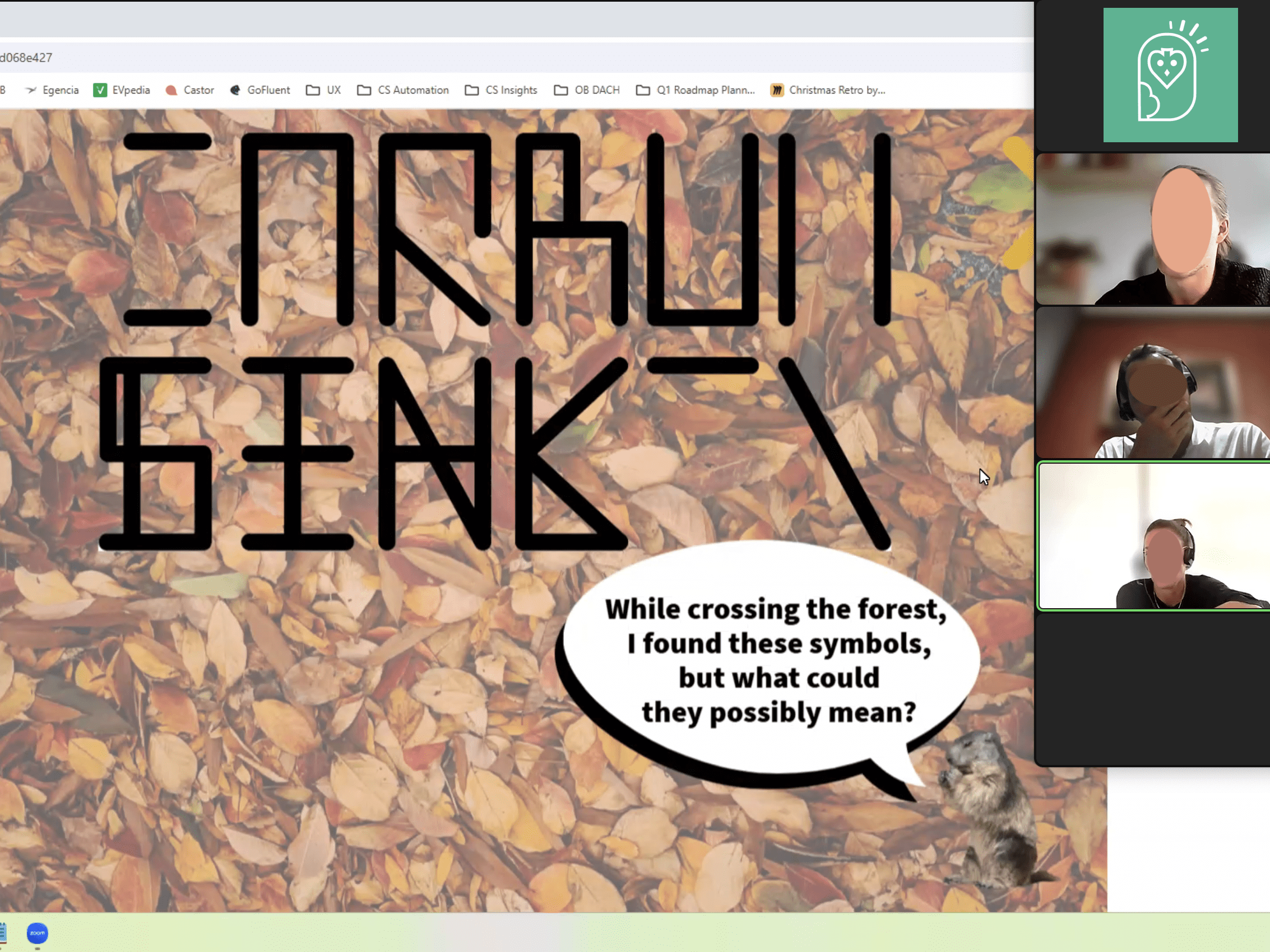 énigme de l'escape game biodiversité