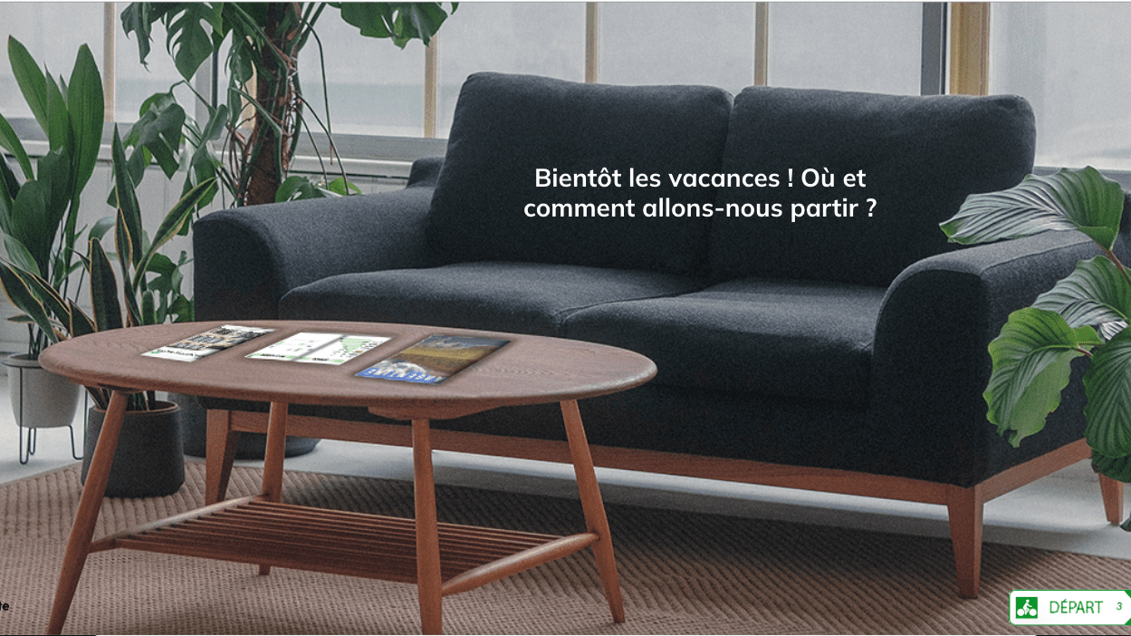 escape game voyage écolo