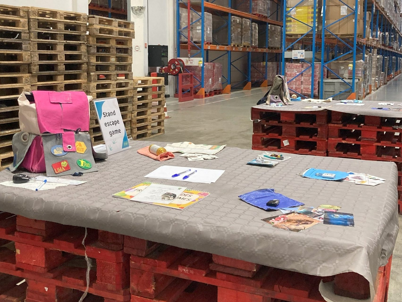 mini jeux stand écologie