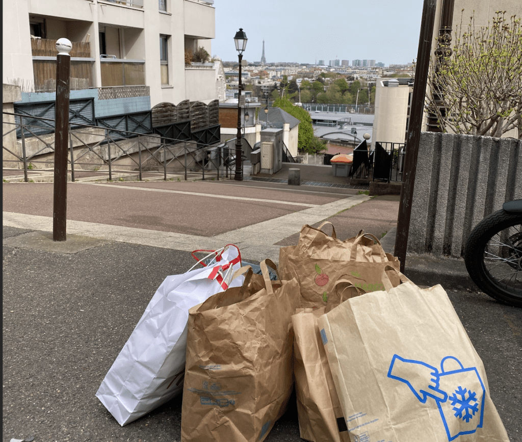 ramassage de déchets paris